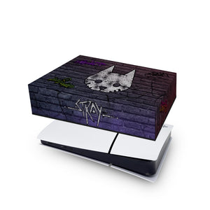 Capa Anti Poeira PS5 Slim Horizontal - Stray - Pop Arte Skins - foto 4