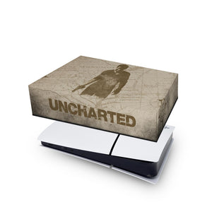 Capa Anti Poeira PS5 Slim Horizontal - Uncharted - Pop Arte Skins - foto 4