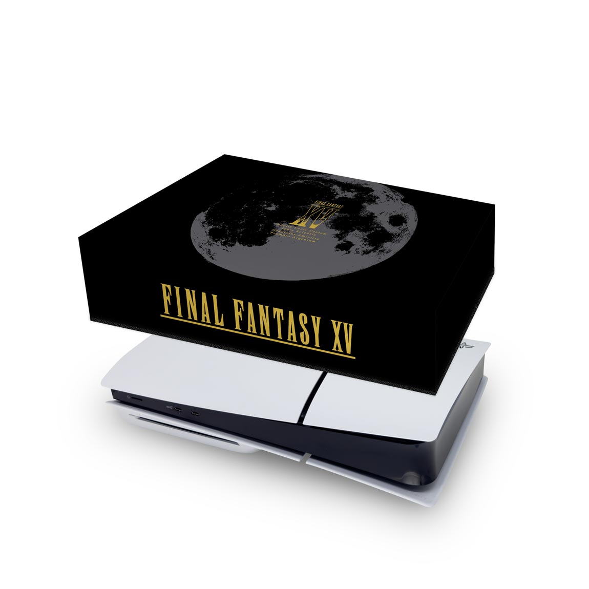 PS5 Slim Capa Anti Poeira Horizontal - Final Fantasy XV Bundle