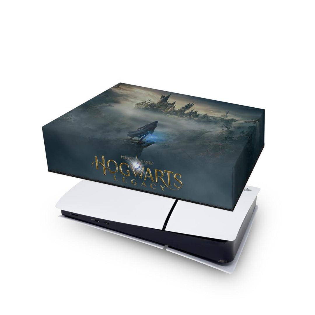 Capa Anti Poeira PS5 Slim Horizontal - Hogwarts Legacy - Pop Arte Skins - foto 4