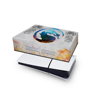 Capa Anti Poeira PS5 Slim Horizontal - Mortal Kombat 1 - Pop Arte Skins - foto 4