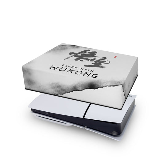 Capa Anti Poeira PS5 Slim Horizontal - Black Myth: Wukong