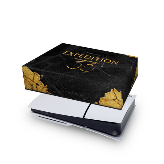 PS5 Slim Capa Anti Poeira Horizontal - Clair Obscur: Expedition 33