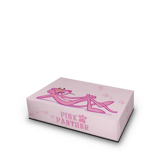 PS5 Slim Capa Anti Poeira Horizontal - Pantera Cor de Rosa