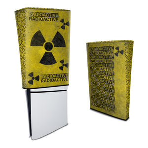 Capa Anti Poeira PS5 Slim Vertical - Radioativo - Pop Arte Skins - foto 3
