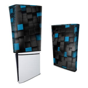 Capa Anti Poeira PS5 Slim Vertical - Cubos - Pop Arte Skins - foto 3