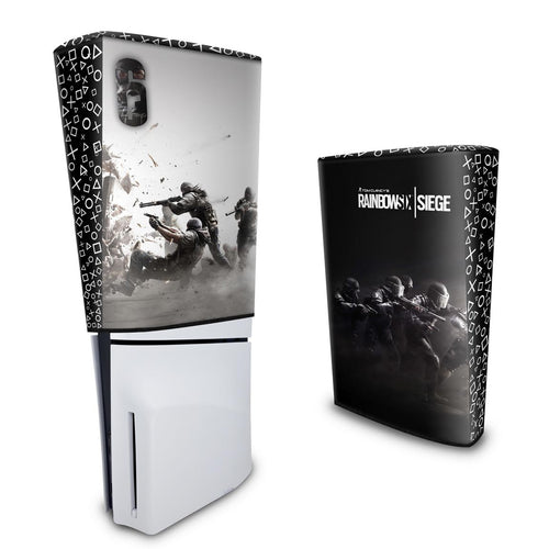 Capa Anti Poeira PS5 Slim Vertical - Tom Clancy's Rainbow Six Siege