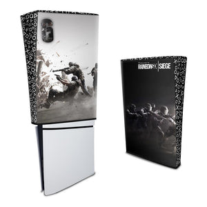 Capa Anti Poeira PS5 Slim Vertical - Tom Clancy's Rainbow Six Siege - Pop Arte Skins - foto 3