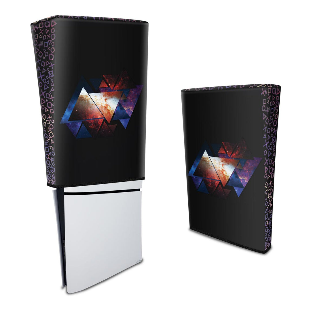 Capa Anti Poeira PS5 Slim Vertical - Abstrato #90 - Pop Arte Skins - foto 3