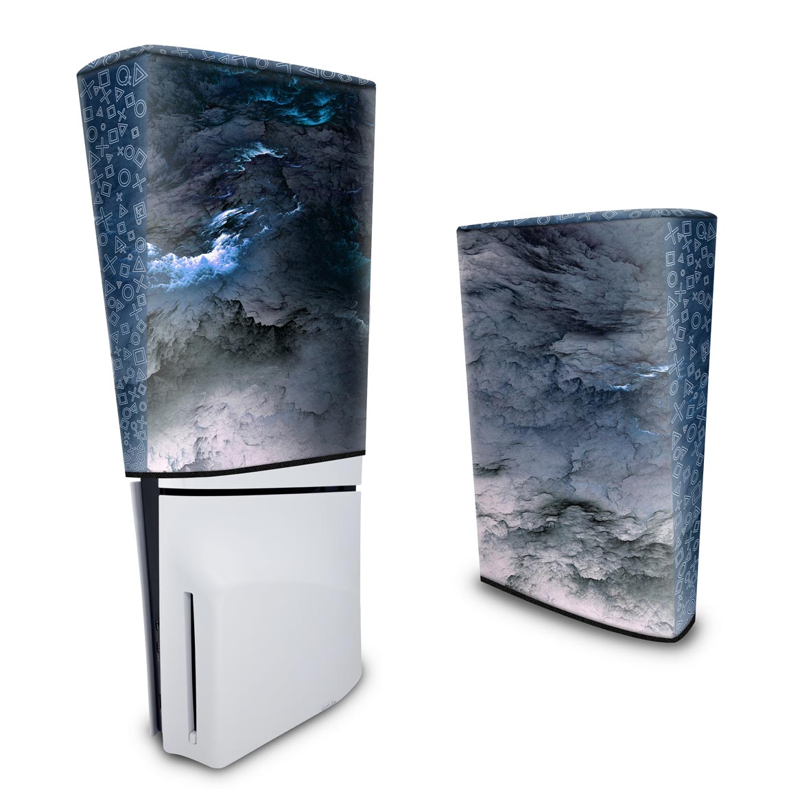 Capa Anti Poeira PS5 Slim Vertical - Abstrato #91