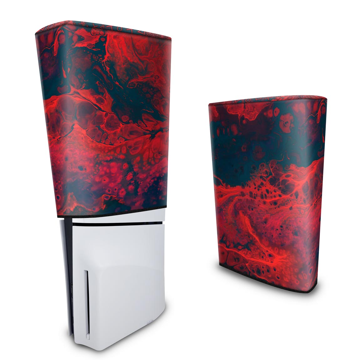 Capa Anti Poeira PS5 Slim Vertical - Abstrato #98