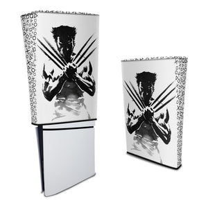 Capa Anti Poeira PS5 Slim Vertical - Wolverine X-men - Pop Arte Skins - foto 3