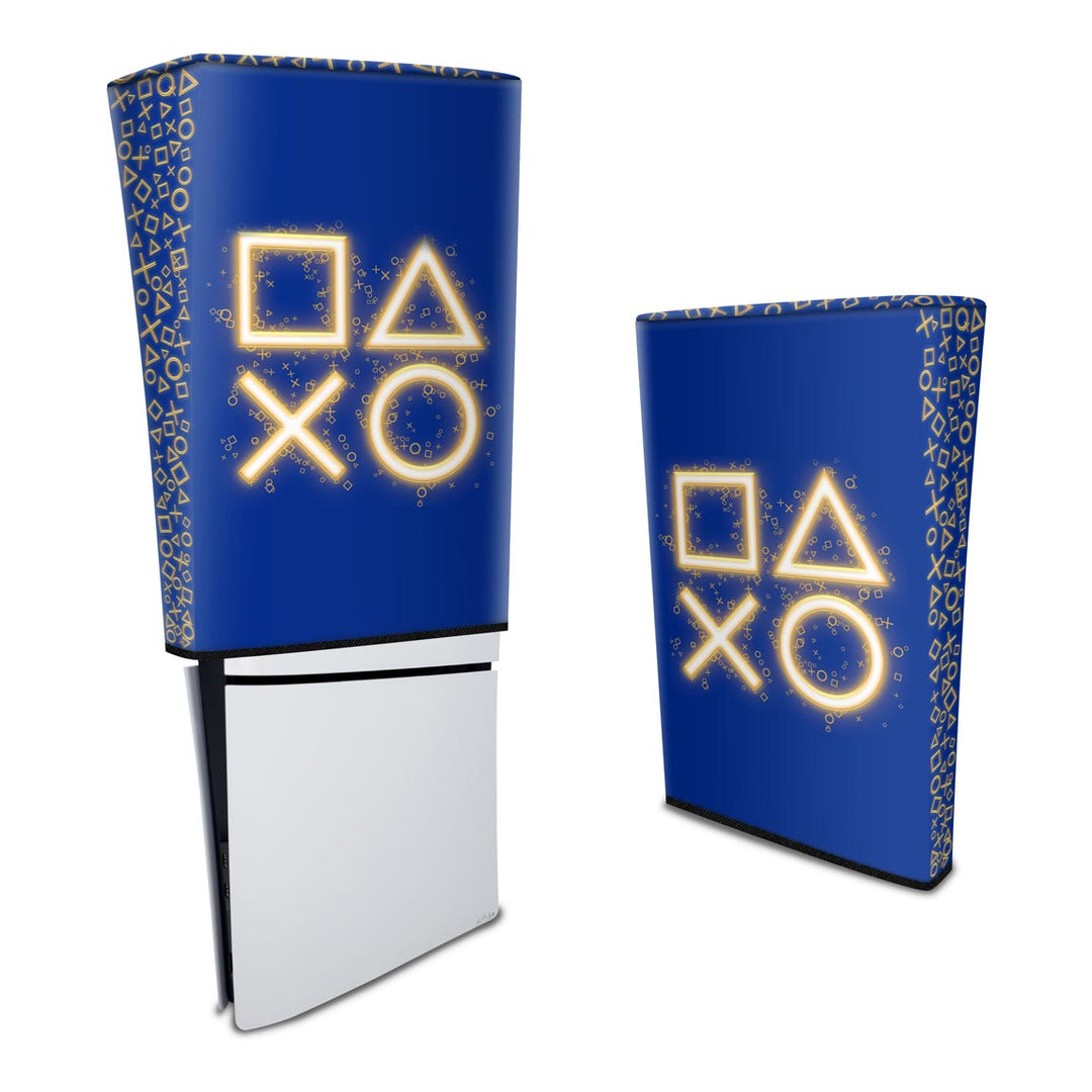Capa Anti Poeira PS5 Slim Vertical - Days Of Play Edição Limitada - Pop Arte Skins - foto 3