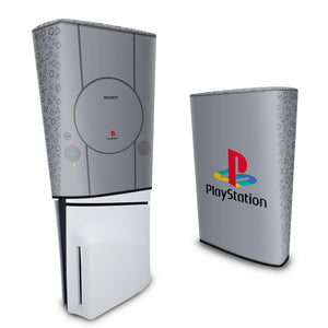Capa Anti Poeira PS5 Slim Vertical - Sony Playstation 1 - Pop Arte Skins