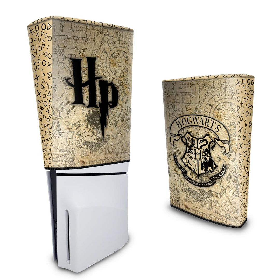 Capa Anti Poeira PS5 Slim Vertical - Harry Potter - Pop Arte Skins