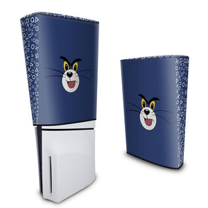 Capa Anti Poeira PS5 Slim Vertical - Tom - Pop Arte Skins