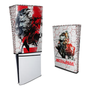 Capa Anti Poeira PS5 Slim Vertical - Metal Gear Solid - Pop Arte Skins - foto 3