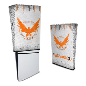 Capa Anti Poeira PS5 Slim Vertical - The Division 2 - Pop Arte Skins - foto 3