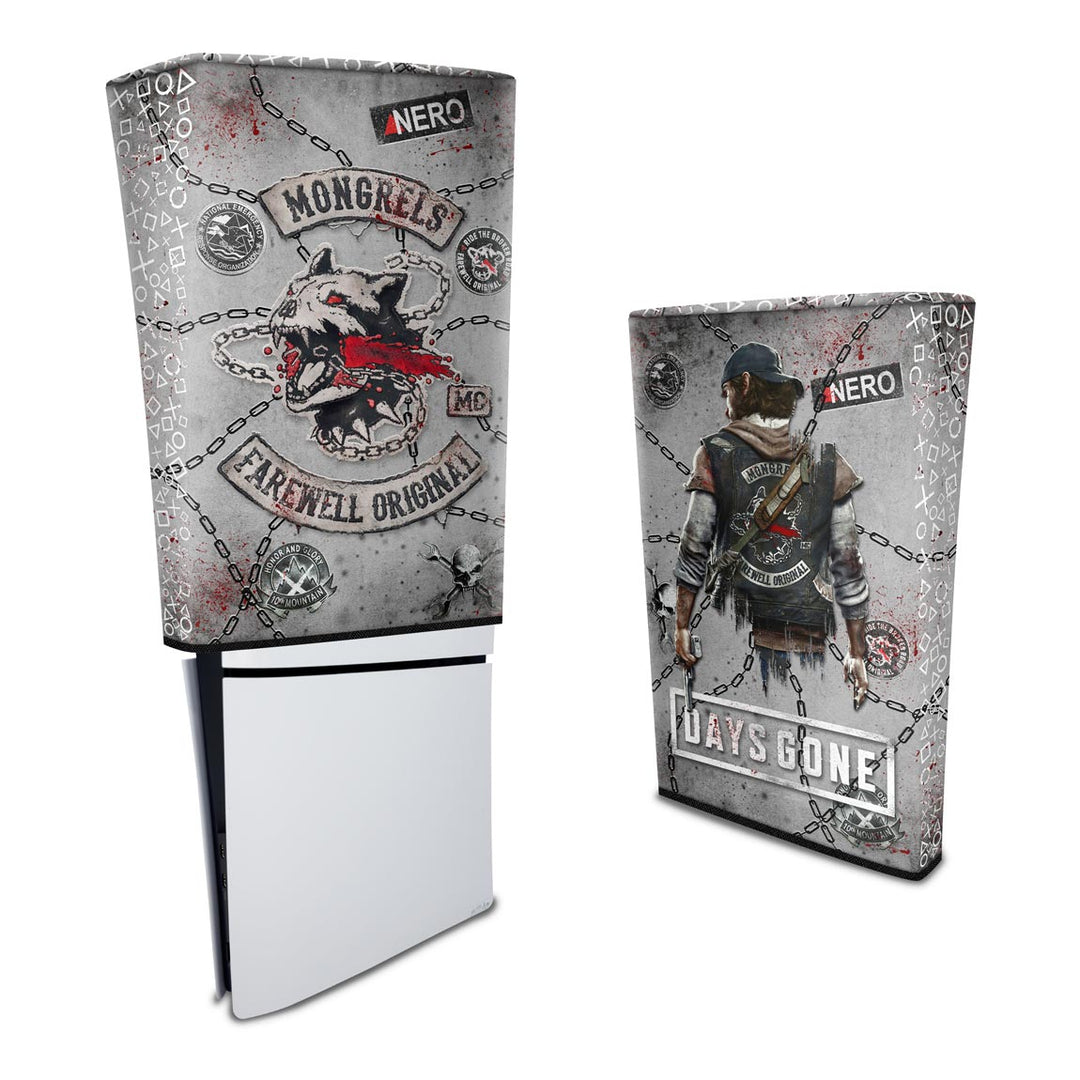 Capa Anti Poeira PS5 Slim Vertical - Days Gone - Pop Arte Skins - foto 3