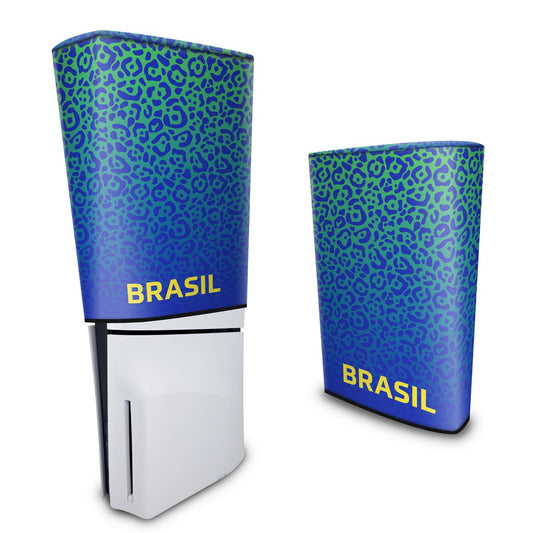 Capa Anti Poeira PS5 Slim Vertical - Brasil