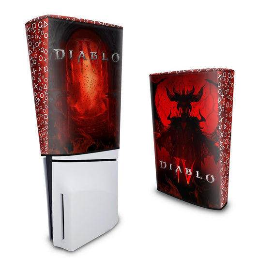 Capa Anti Poeira PS5 Slim Vertical - Diablo IV 4