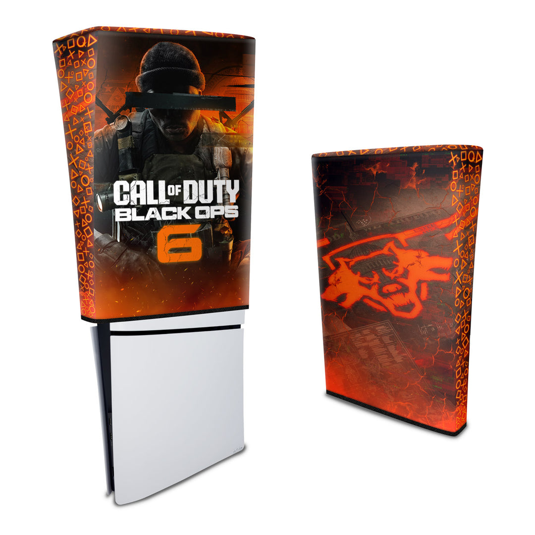 Capa Anti Poeira PS5 Slim Vertical - Call of Duty Black Ops 6 - Pop Arte Skins - foto 3