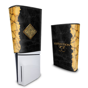 Capa Anti Poeira PS5 Slim Vertical - Clair Obscur: Expedition 33 - Pop Arte Skins