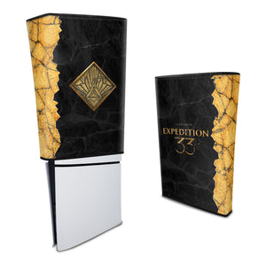 Capa Anti Poeira PS5 Slim Vertical - Clair Obscur: Expedition 33 - Pop Arte Skins - foto 3