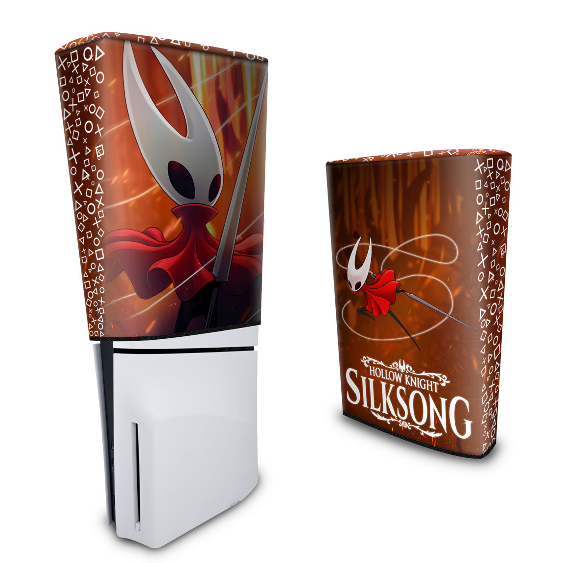 Capa Anti Poeira PS5 Slim Vertical - Hollow Knight: Silksong