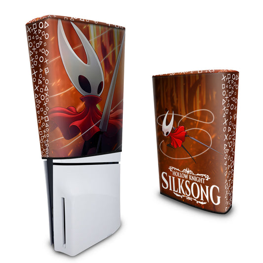 Capa Anti Poeira PS5 Slim Vertical - Hollow Knight: Silksong