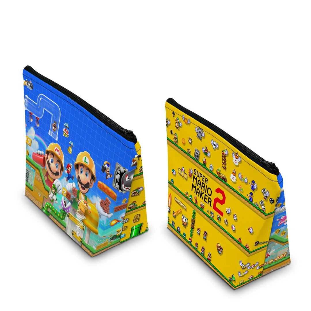 Capa Case Nintendo Switch 2 Pro Controle - Super Mario Maker 2 - Pop Arte Skins - foto 2