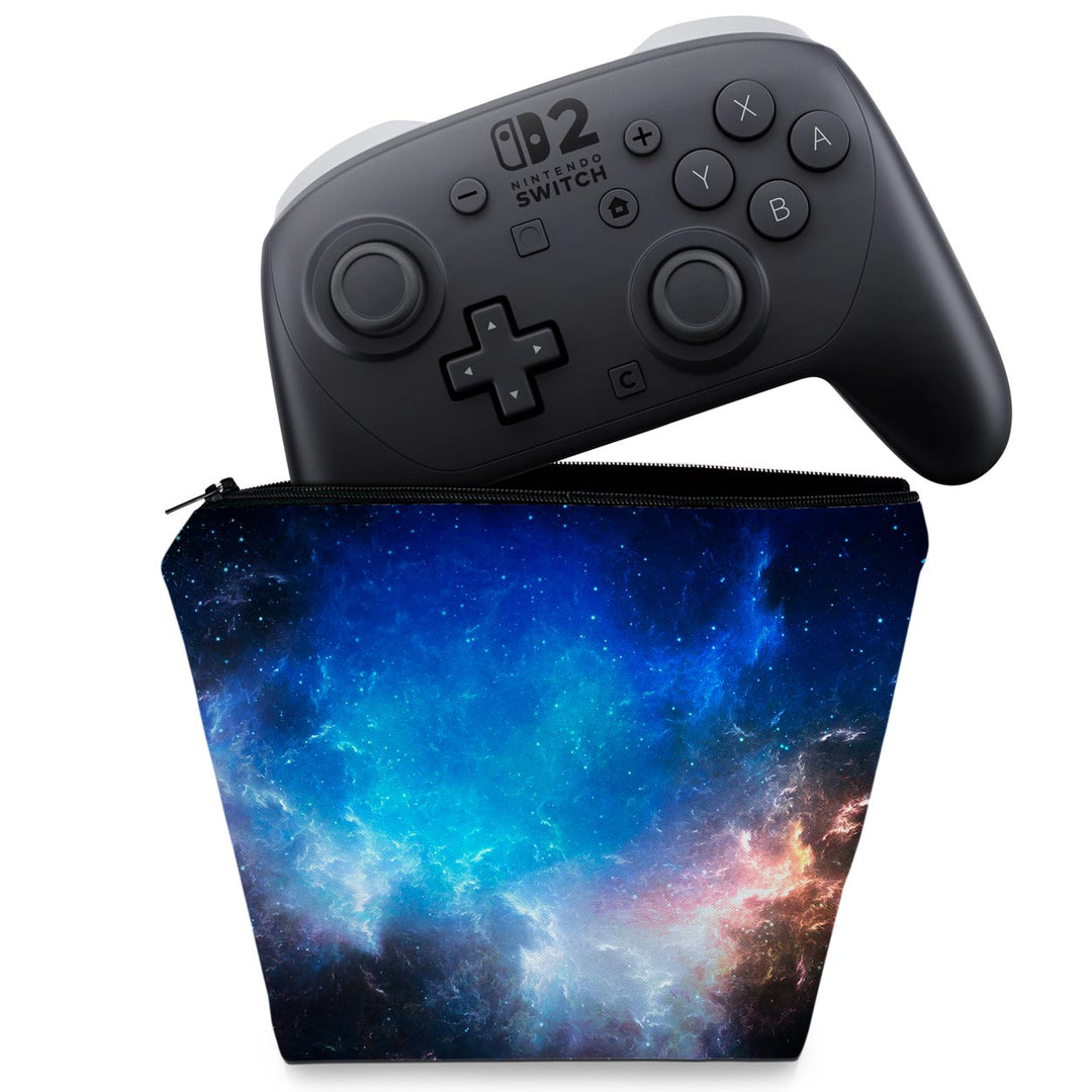 Capa Case Nintendo Switch 2 Pro Controle - Universo Cosmos