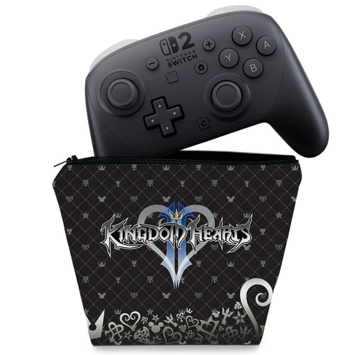Capa Case Nintendo Switch 2 Pro Controle - Kingdom Hearts 3
