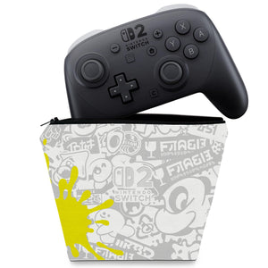 Capa Case Nintendo Switch 2 Pro Controle - Splatoon 3 Special