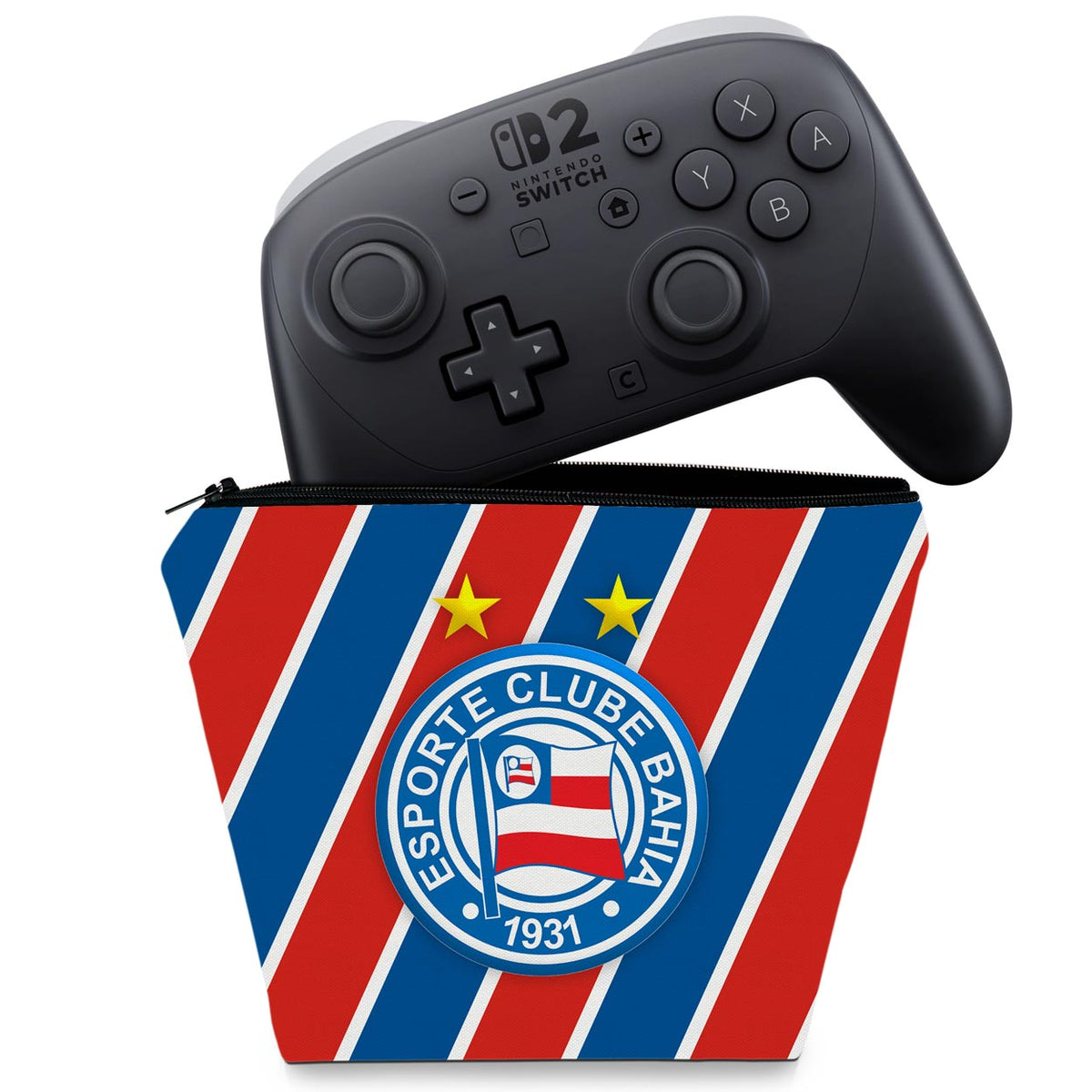 Capa Nintendo Switch 2 Pro Controle Case - Bahia B