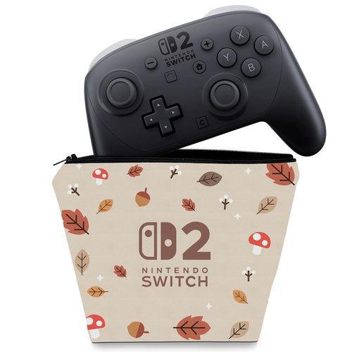 Capa Case Nintendo Switch 2 Pro Controle - Outono