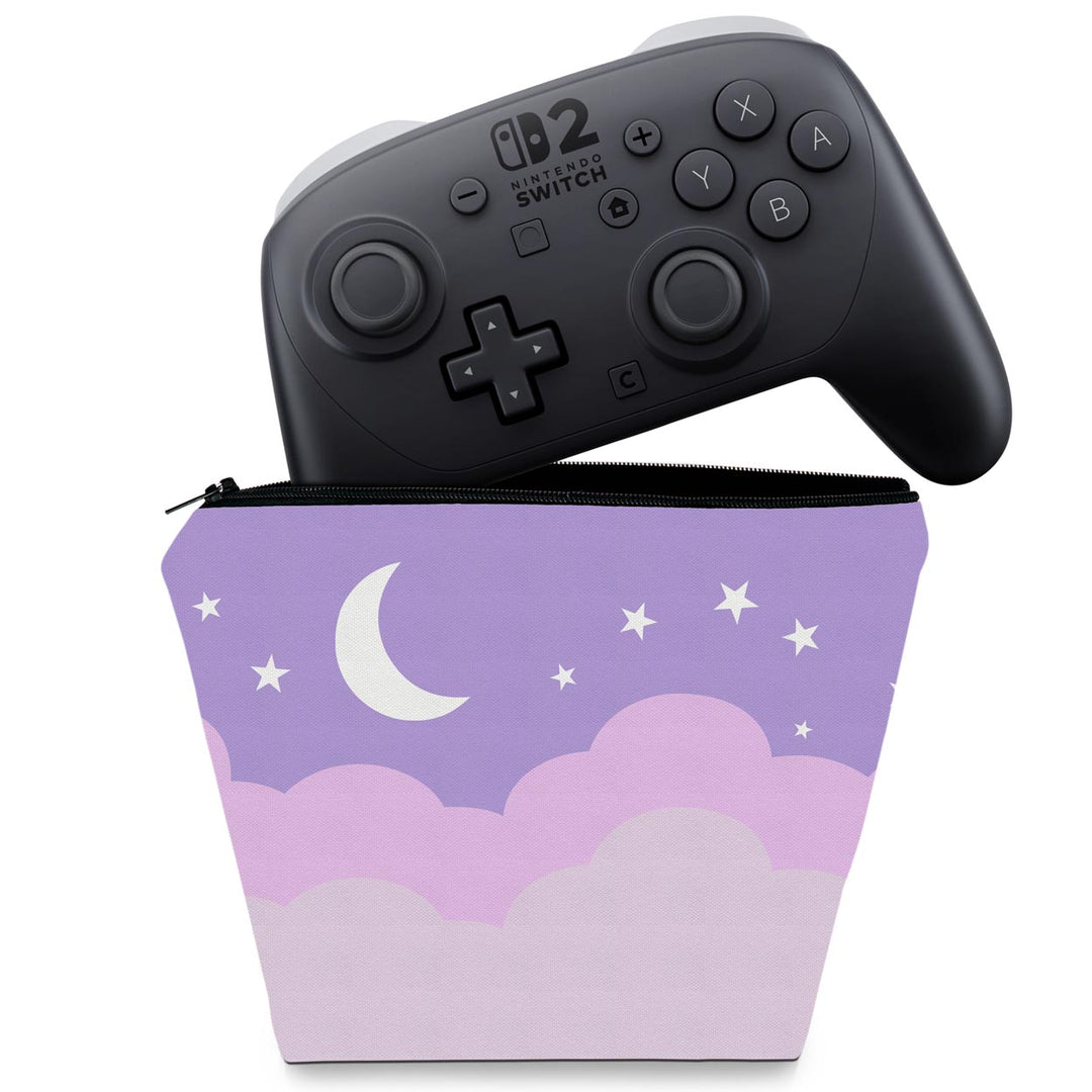 Capa Case Nintendo Switch 2 Pro Controle - Noite Estrelada - Pop Arte Skins