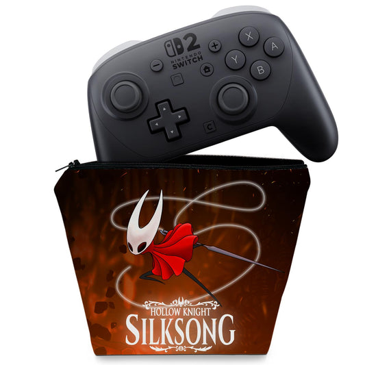 Capa Nintendo Switch 2 Pro Controle Case - Hollow Knight: Silksong