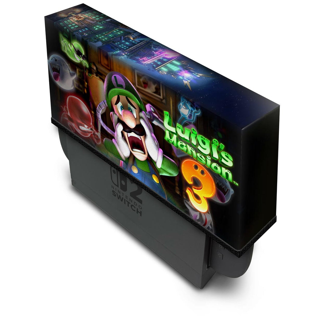 Capa Anti Poeira Nintendo Switch 2 - Luigi's Mansion 3
