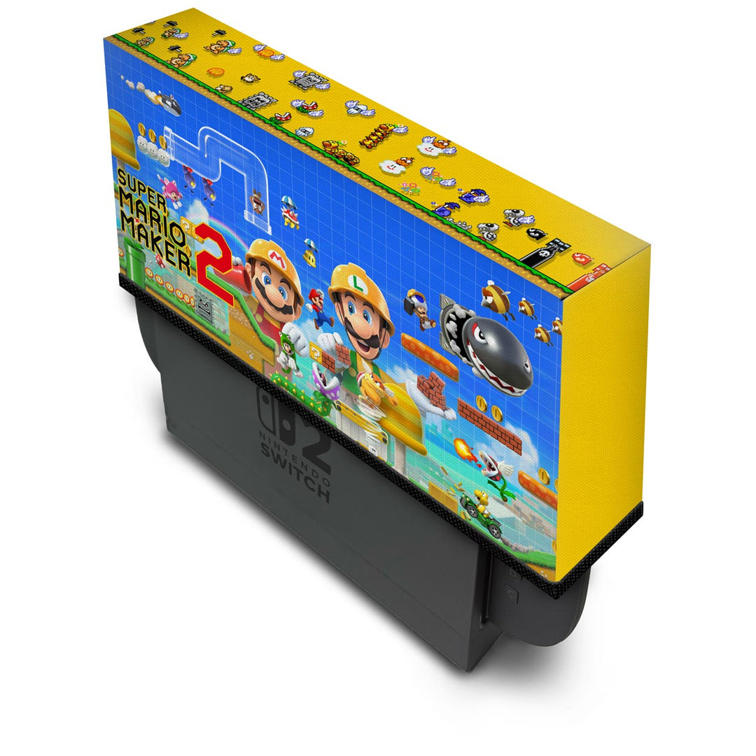 Capa Anti Poeira Nintendo Switch 2 - Super Mario Maker 2