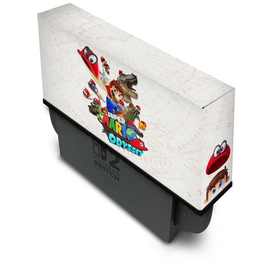 Nintendo Switch 2 Capa Anti Poeira - Super Mario Odyssey