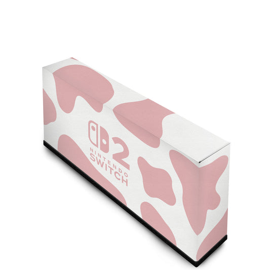Nintendo Switch 2 Capa Anti Poeira - Vaquinha Rosa