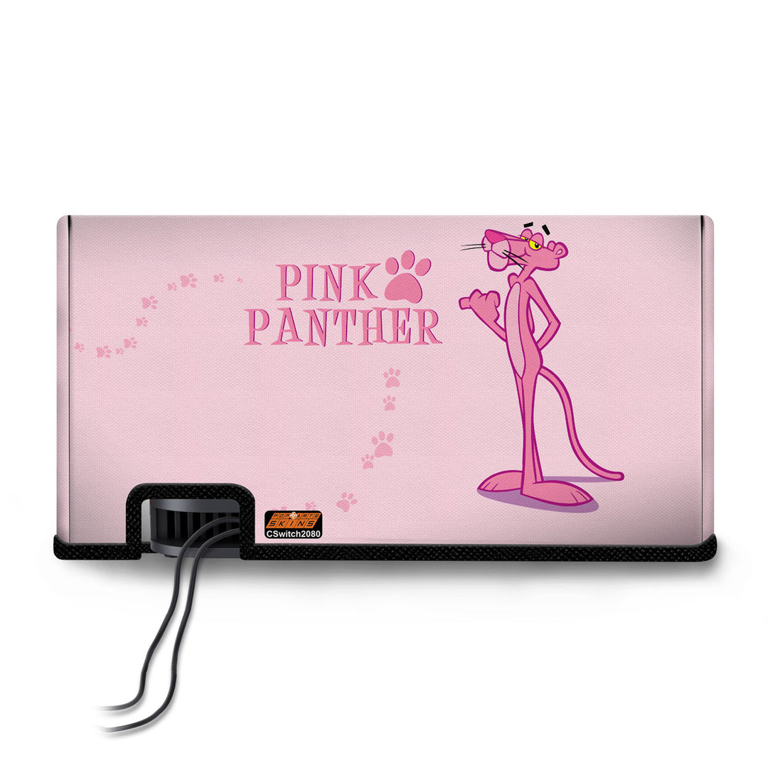 Capa Anti Poeira Nintendo Switch 2 - Pantera Cor de Rosa - Pop Arte Skins - foto 3