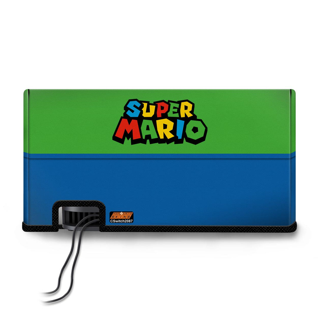 Capa Anti Poeira Nintendo Switch 2 - Luigi Verde Mania - Pop Arte Skins - foto 3