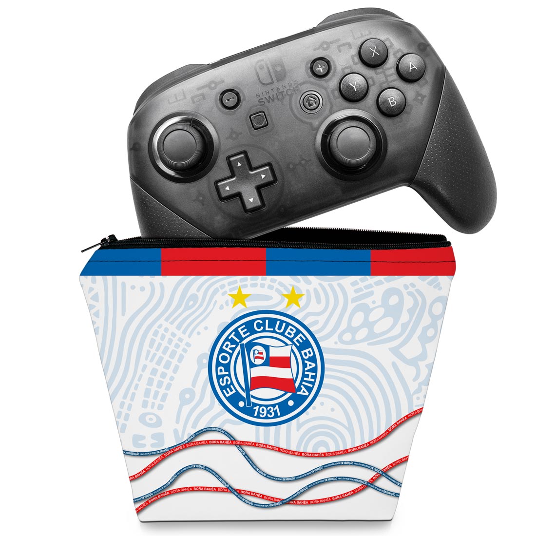 Capa Nintendo Switch Pro Controle Case - Bahia A