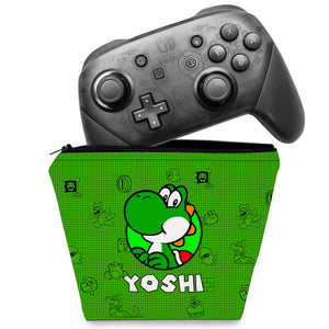 Capa Case Nintendo Switch Pro Controle - Yoshi