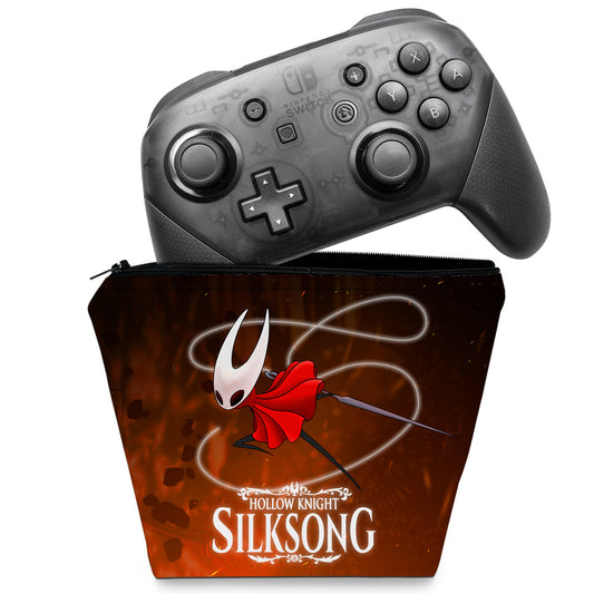 Capa Nintendo Switch Pro Controle Case - Hollow Knight: Silksong