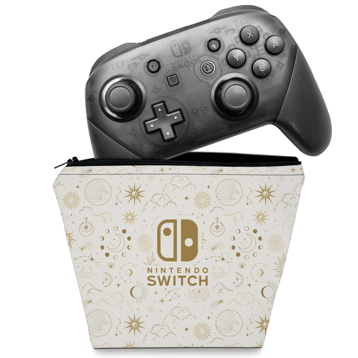 Capa Nintendo Switch Pro Controle Case - Astros