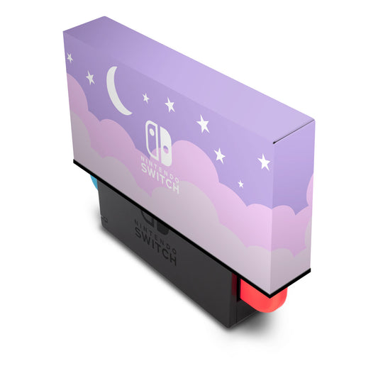 KIT Nintendo Switch Oled Skin Anti-Rage e Capa Anti Poeira - Noite Estrelada