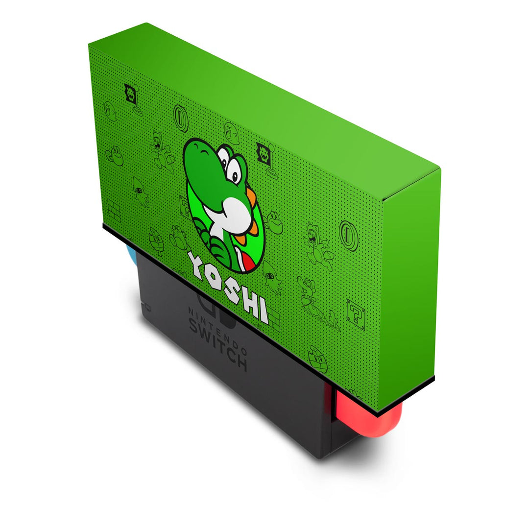 KIT Capa Anti Poeira e Skin Anti-Rage Nintendo Switch 1 Oled - Yoshi - Pop Arte Skins - foto 2